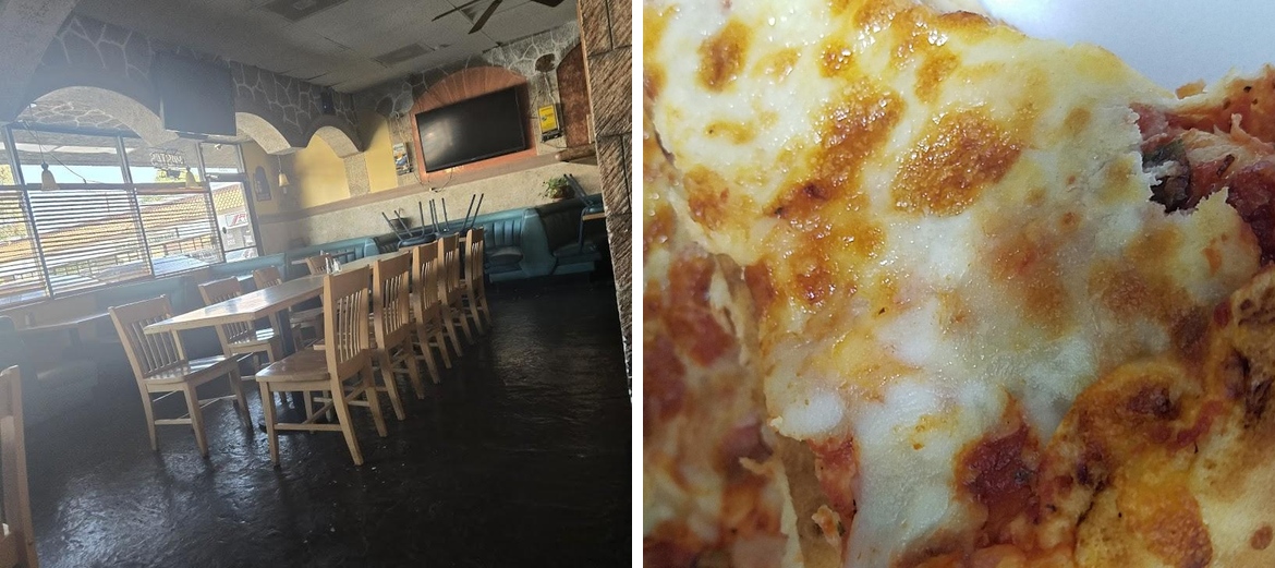 Tony's Pizza Menu
