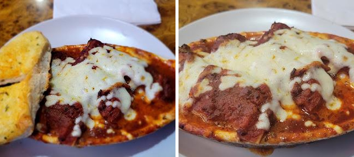 Tony's Pizza Menu